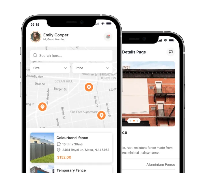 Find A Fence app download screen